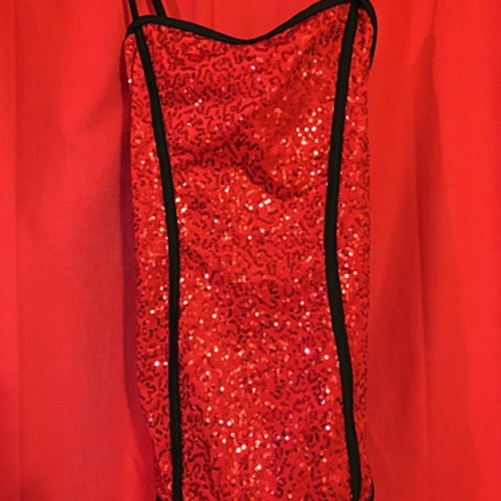 Balera Red Sequined Tank